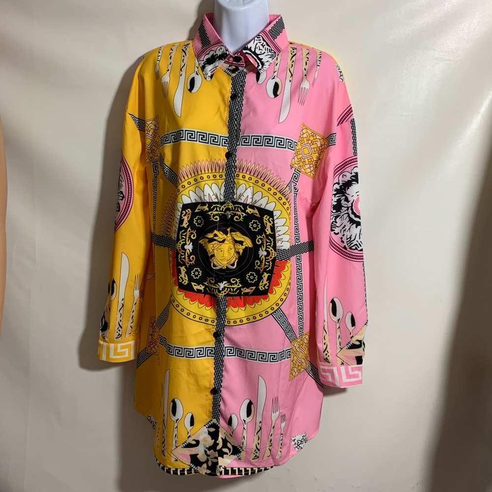 Long Sleeve Shirt Dress size 10